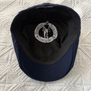 Boston Scally Company  “The Peaky” Cap Charlestown Blue Size M/L Poly/Wool Blend